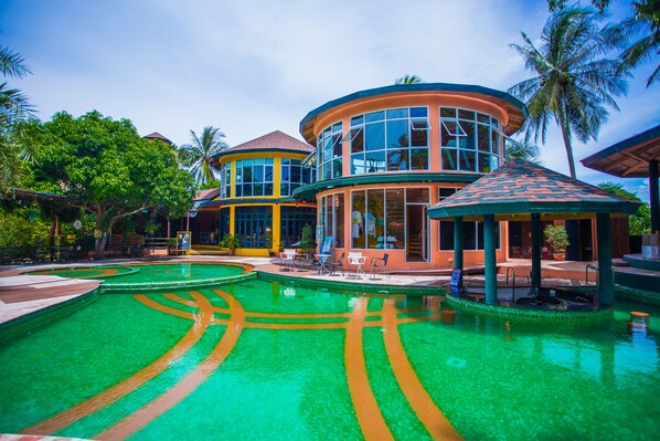 Alberca al aire libre