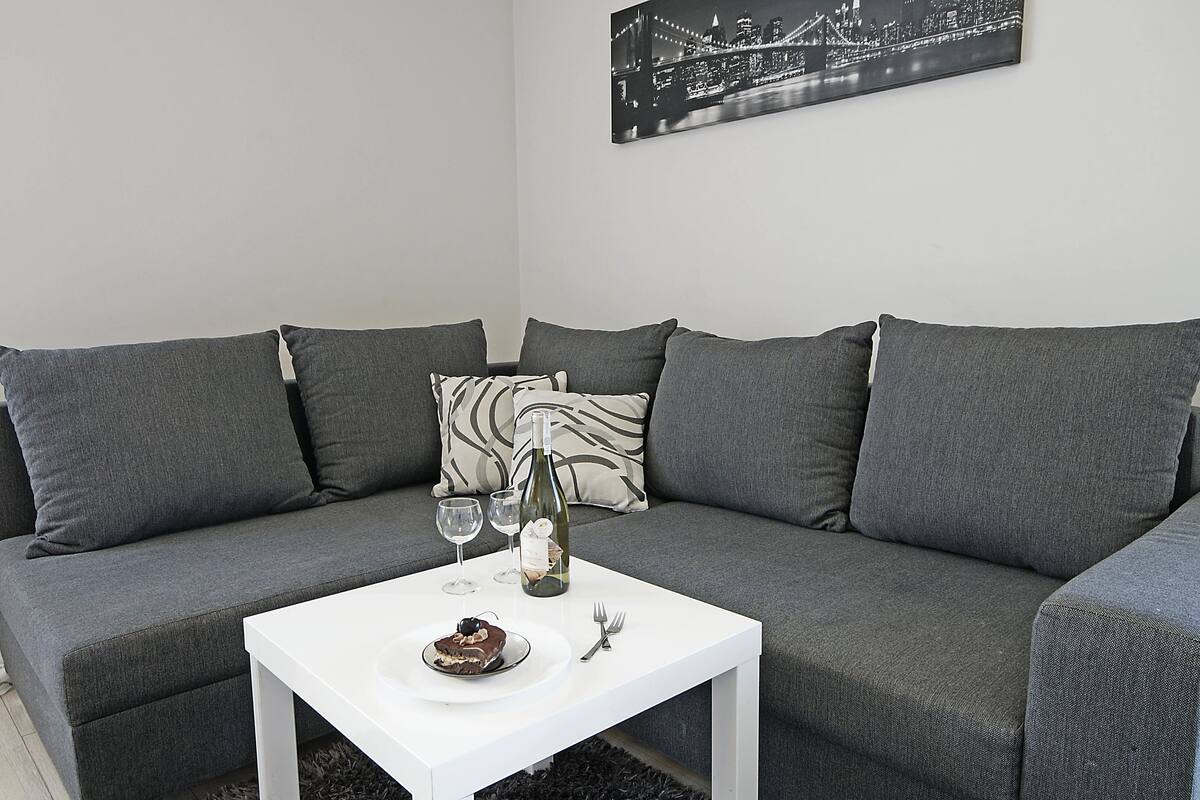 Apartment, 1 Bedroom, Terrace (Diomedea) | 1 bedroom, premium bedding, in-room safe, iron/ironing board