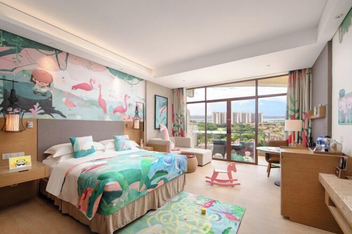 Minibar, in-room safe, desk, blackout curtains