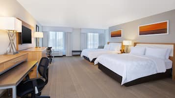 Standard Room, 2 Queen Beds, Accessible | Premium bedding, in-room safe, desk, blackout curtains