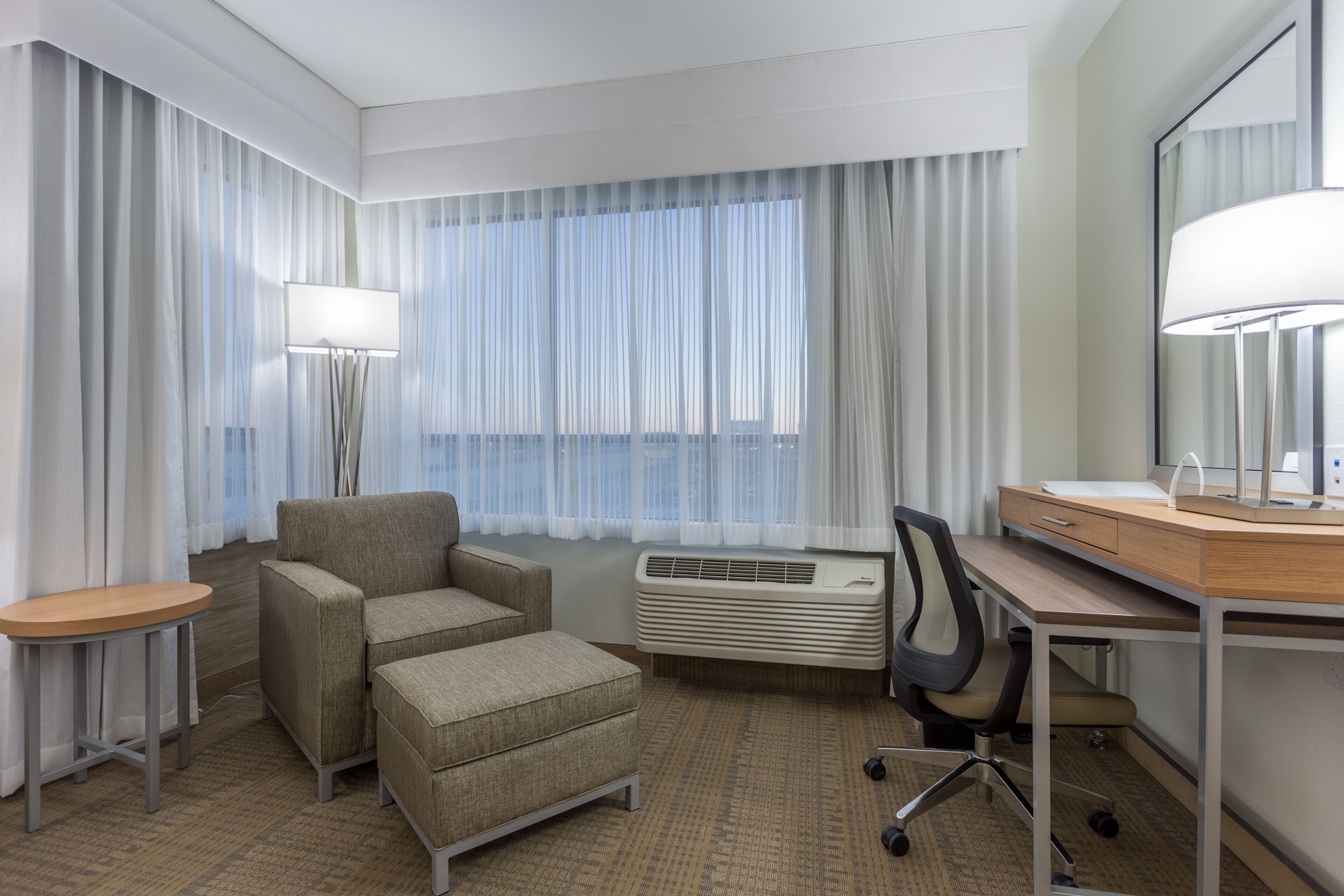 In-room safe, desk, iron/ironing board, free cribs/infant beds