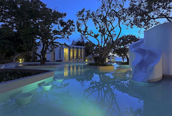 3 outdoor pools, sun loungers - Chelona Khaotao Hua Hin E702 (Hua Hin)