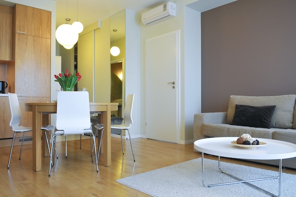 Apartment, 1 Bedroom (Machiato) | Living area | TV