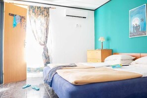 1 habitación y ropa de cama 