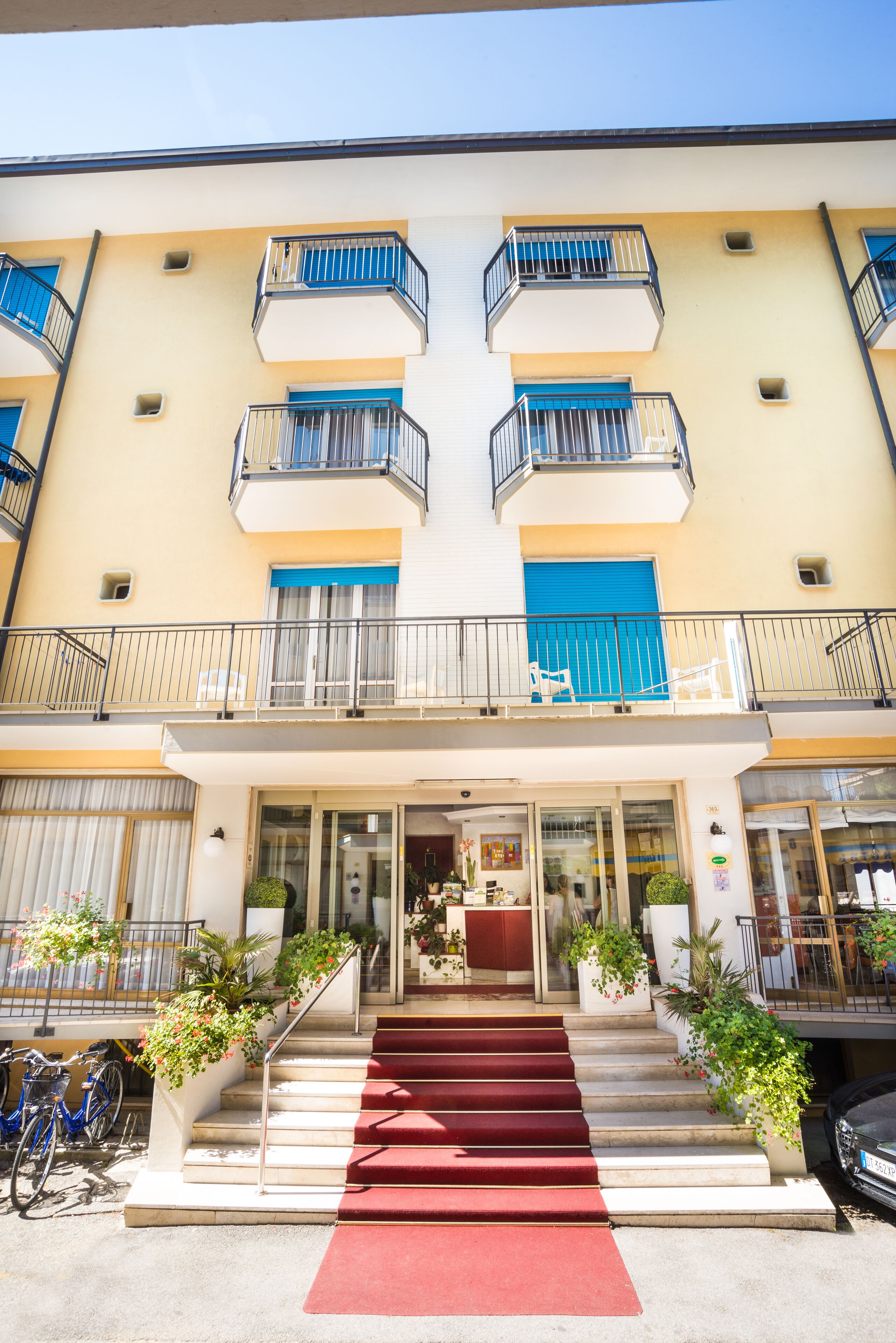 Entrada de la propiedad