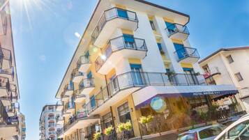 Façade de l’hébergement