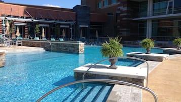 Seasonal outdoor pool