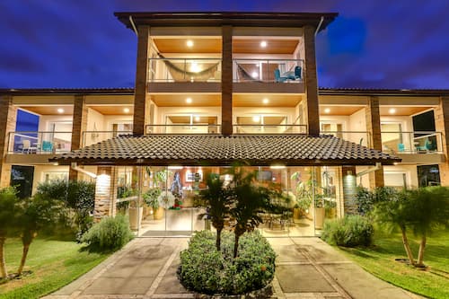 Front of property - evening/night