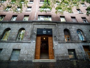 Façade de l’hébergement