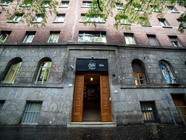 Voorkant van accommodatie