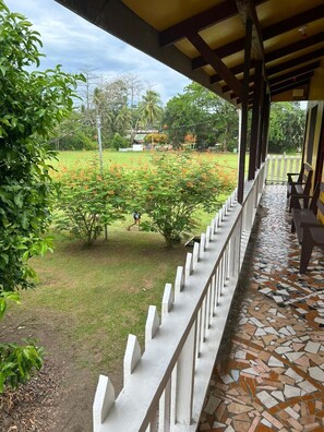 Majoituspaikan julkisivu