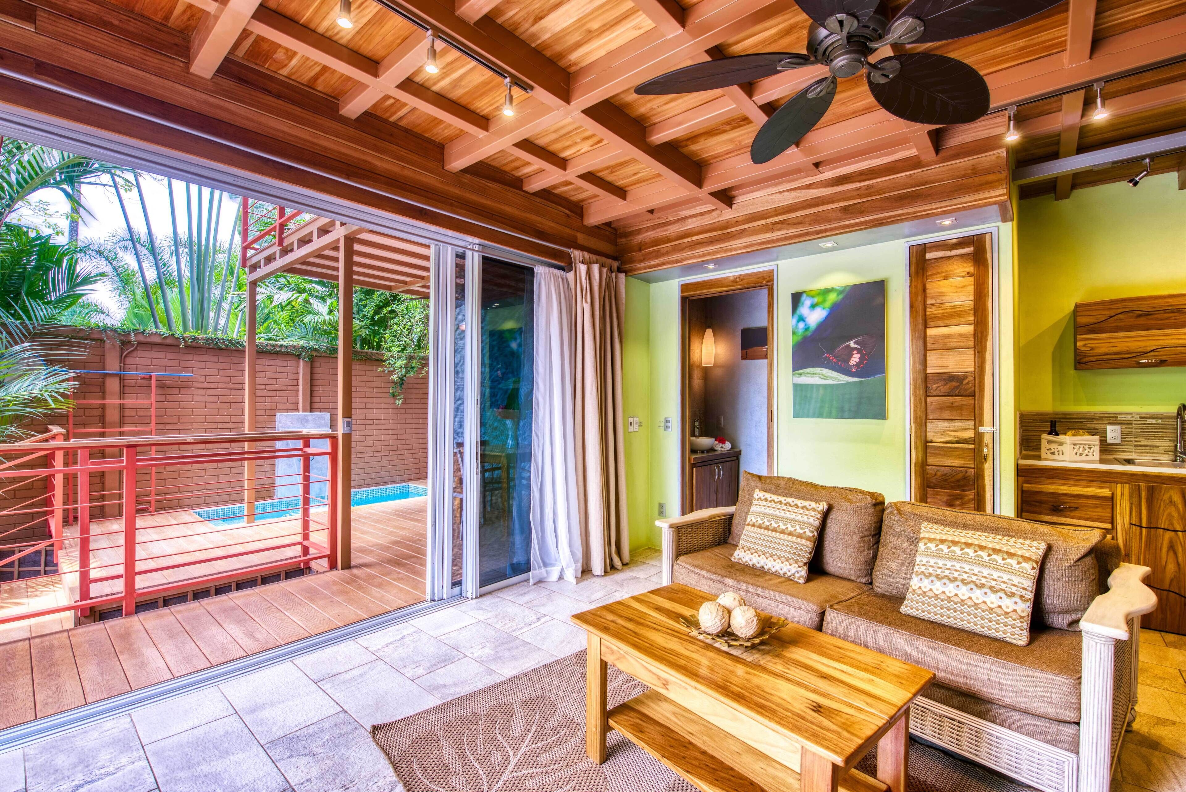 Villa with Private Pool | Pemandangan dari bilik