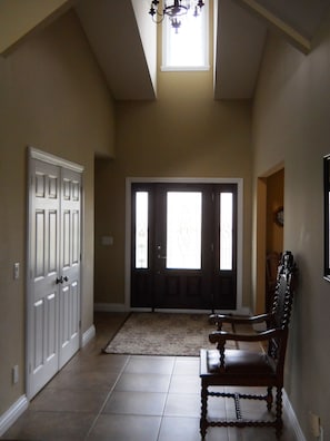 Interior entrance