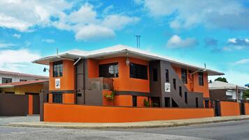 Fassade der Unterkunft