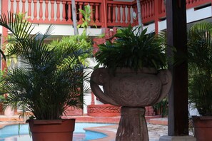 Terrace/patio - Hotel Buena Vista (Copan Ruinas)