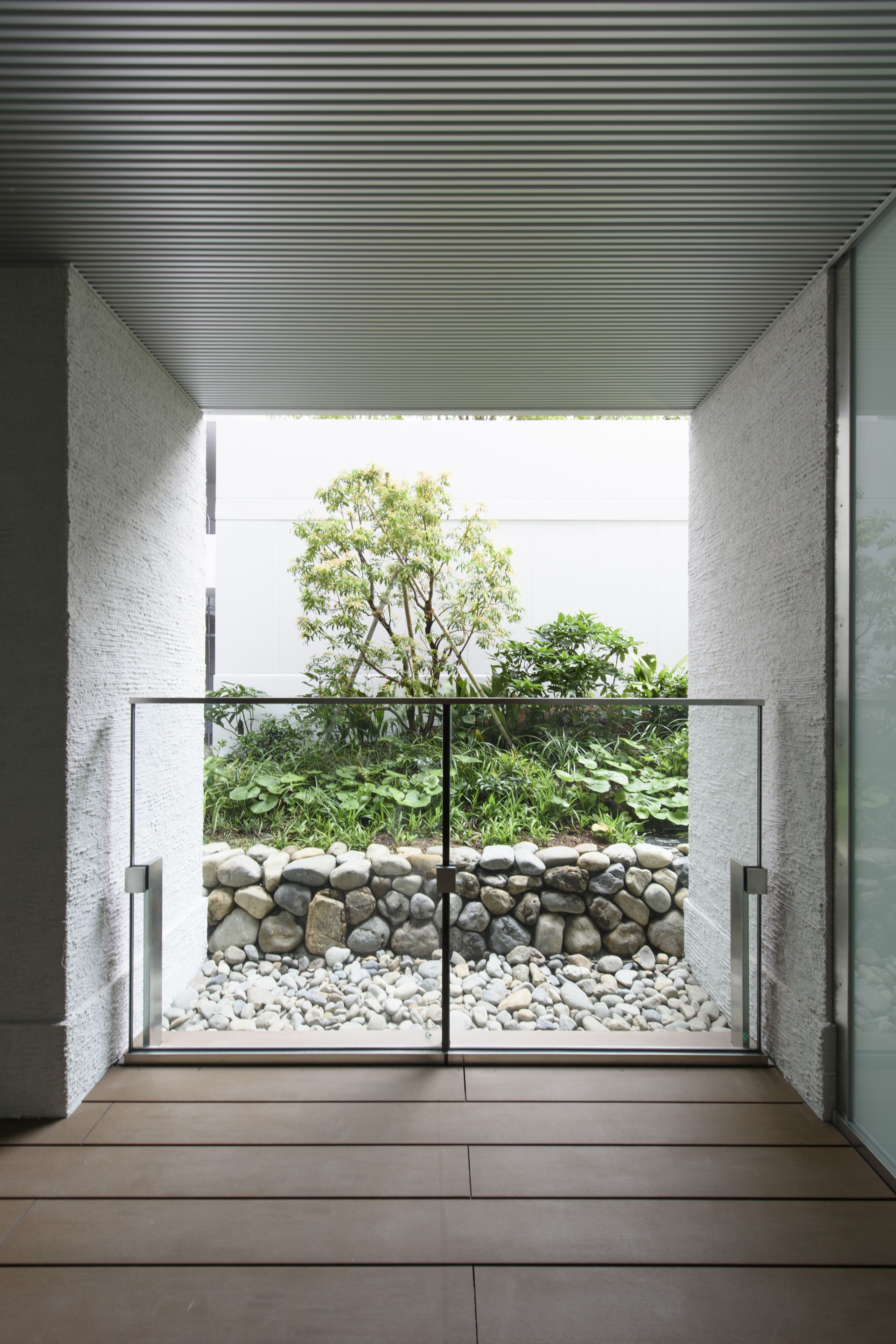 Uitzicht vanuit de kamer