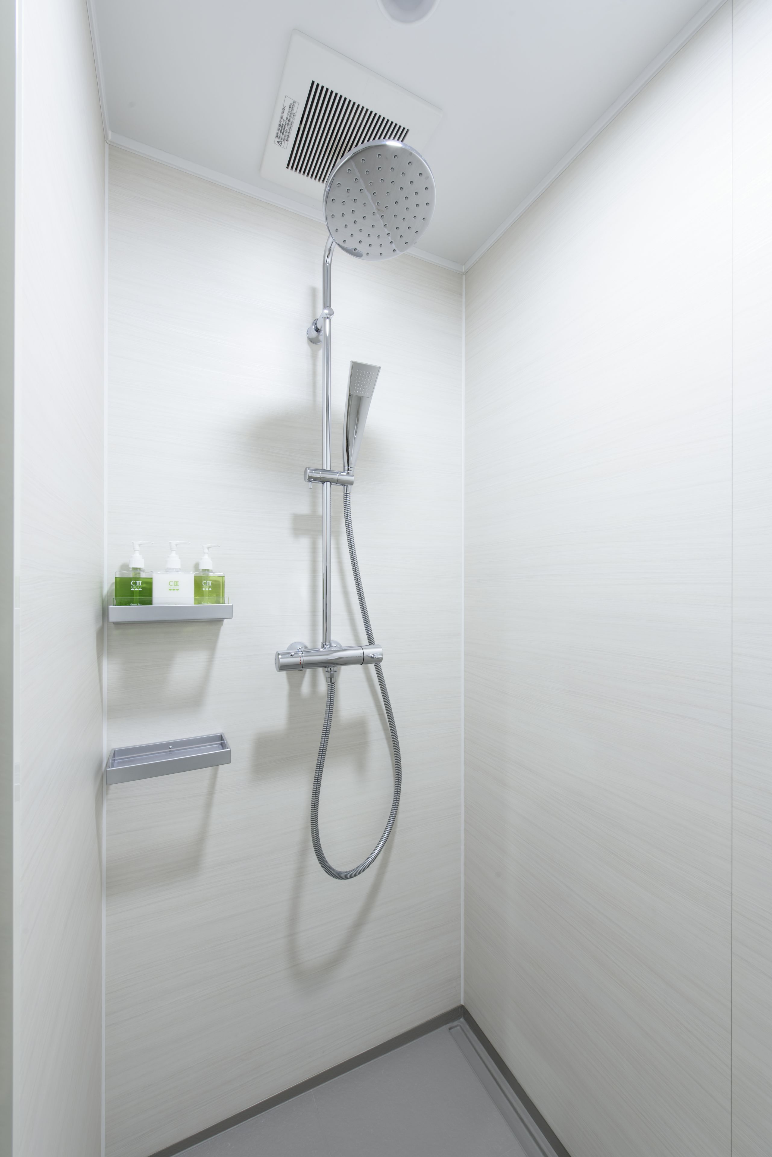 shower, eco-friendly toiletries, hair dryer, slippers