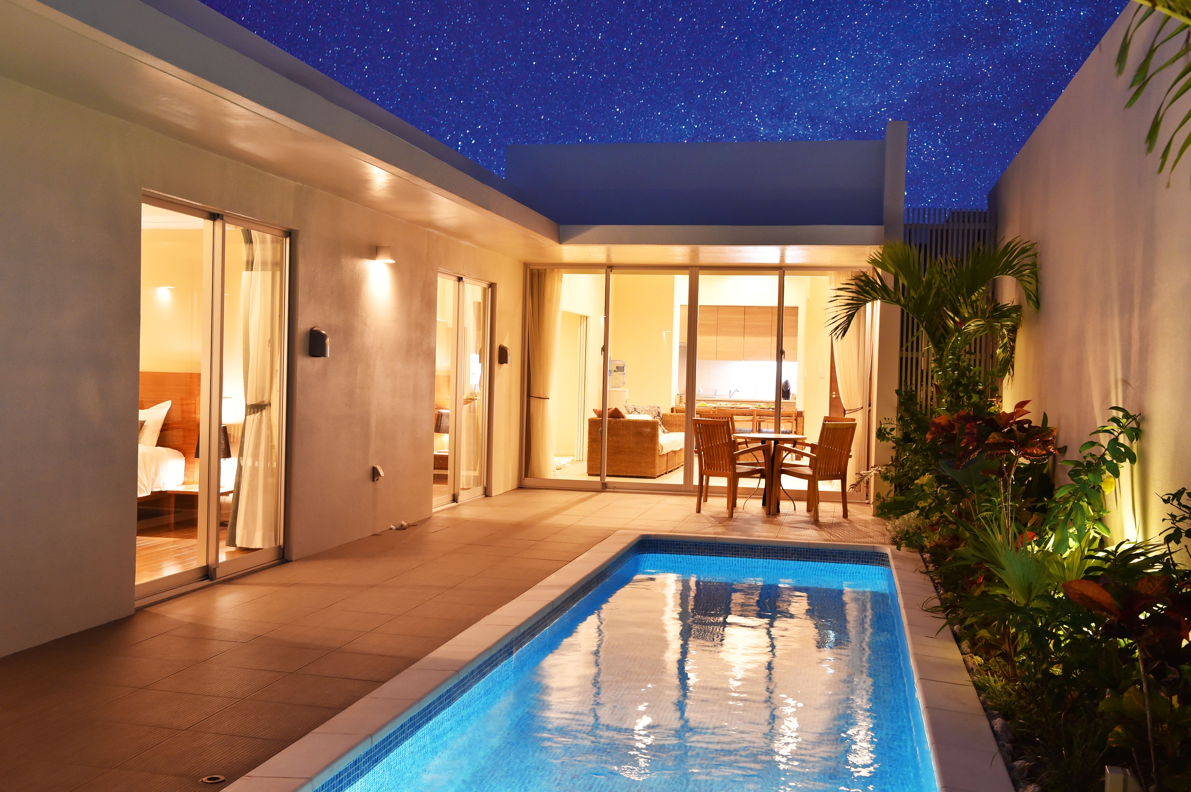 Villa, 2 Bedrooms, Private Pool, Ocean View | Terrace/patio