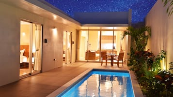 Villa, 2 Bedrooms, Private Pool, Ocean View | Terrace/patio