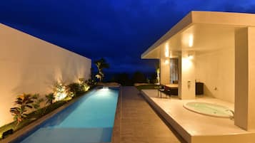 Biệt thự, 1 phòng ngủ, hồ bơi riêng, quang cảnh biển | Quang cảnh từ phòng