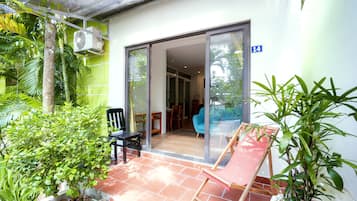 Chambre Familiale, vue jardin | Vue de la chambre