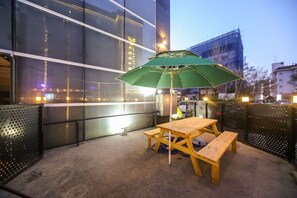Twin Room | Terrace/patio - K Hotel (Daejeon)