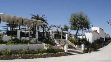 Voorkant van accommodatie