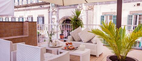 Suite King con Terrazza | Terrasse/Patio