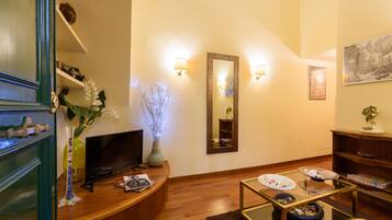 Apartamento romântico, 1 quarto (Via Margutta, 48) | Área de estar