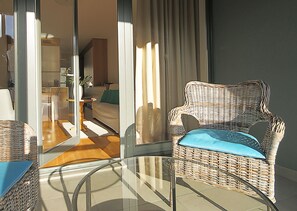 公寓, 1 間臥室 (Querc) | 陽台