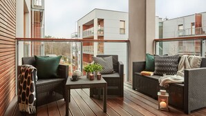Leilighet, 2 soverom (Olive Suite) | Balkong