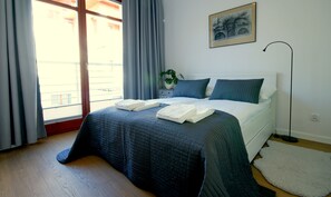 Classic Apartment (ul. Wypoczynkowa 34A) | 1 bedroom, premium bedding, in-room safe, iron/ironing board