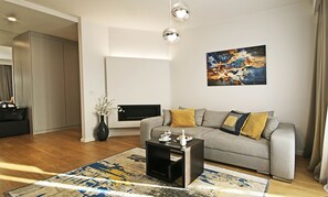 Superior Apartment, 1 Bedroom (Sea Side) | 1 bedroom, premium bedding, in-room safe, iron/ironing board