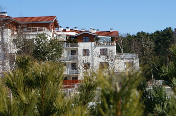 Fassade der Unterkunft