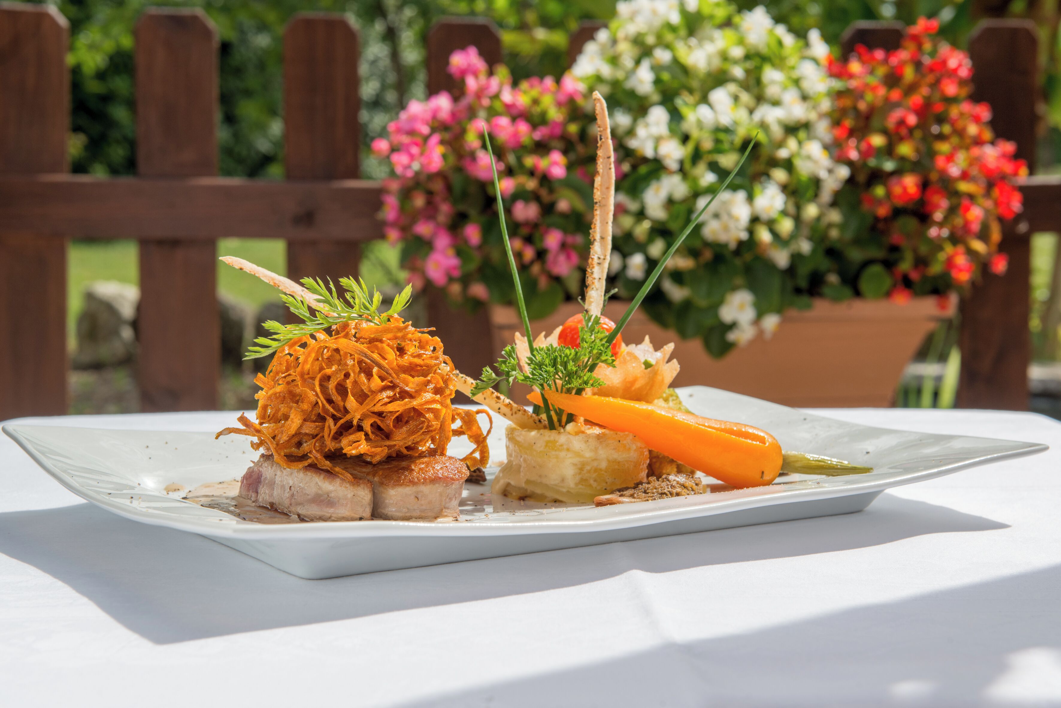 breakfast, lunch, dinner served; french cuisine