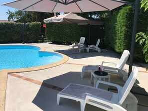 Seasonal outdoor pool