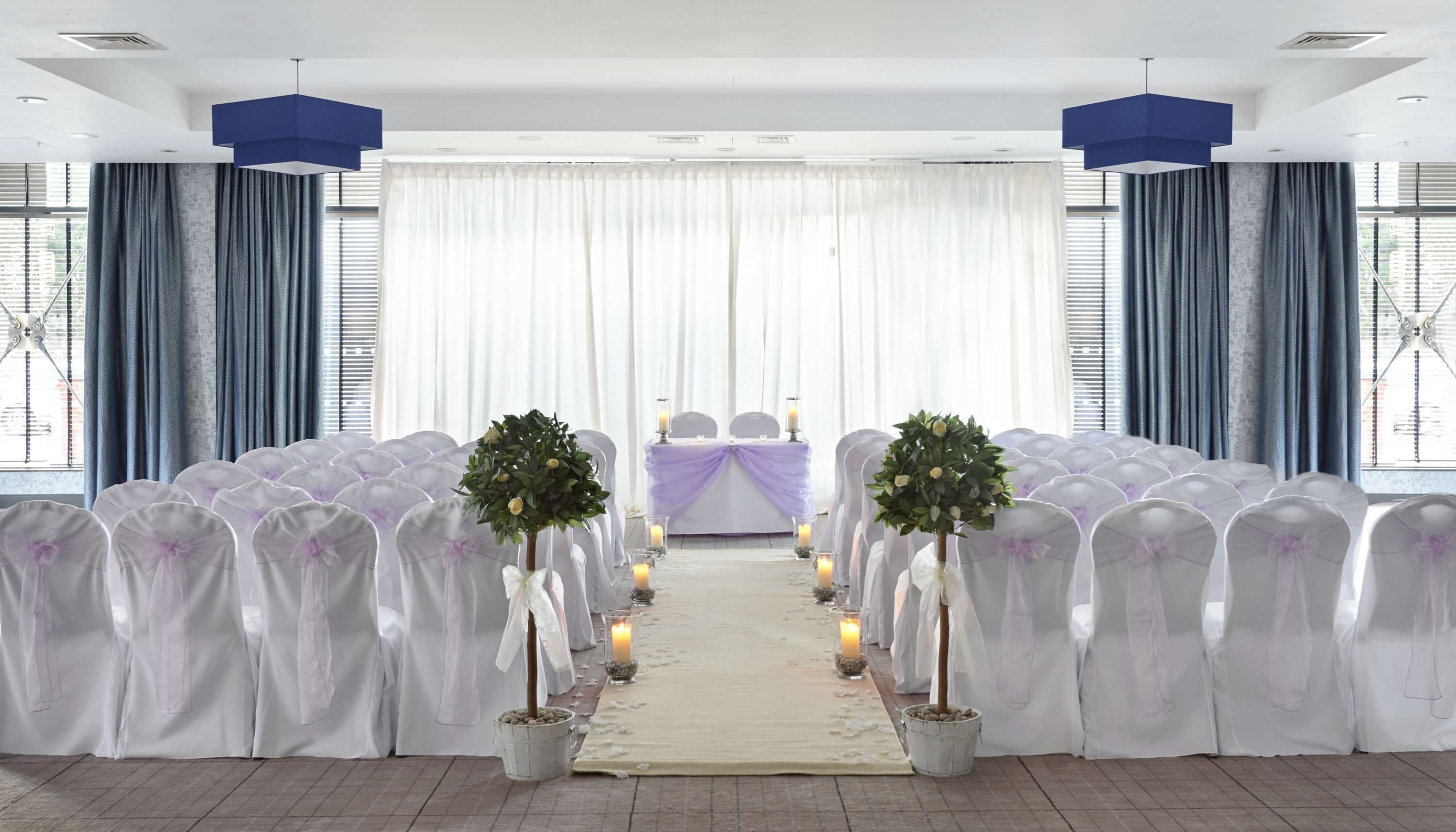 indoor wedding