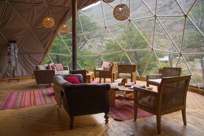 Fireplace - Patagonia Eco Domes (El Chalten)