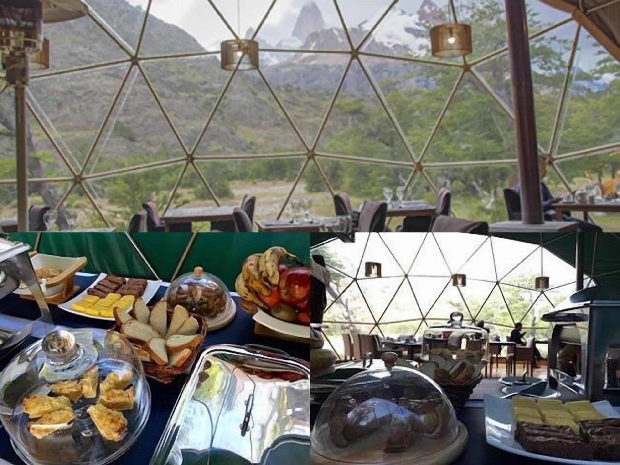 Café da manhã com buffet grátis todos os dias