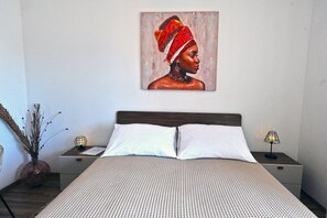 Comfort Double Room, Terrace, Ground Floor | Premium bedding, free WiFi, bed sheets