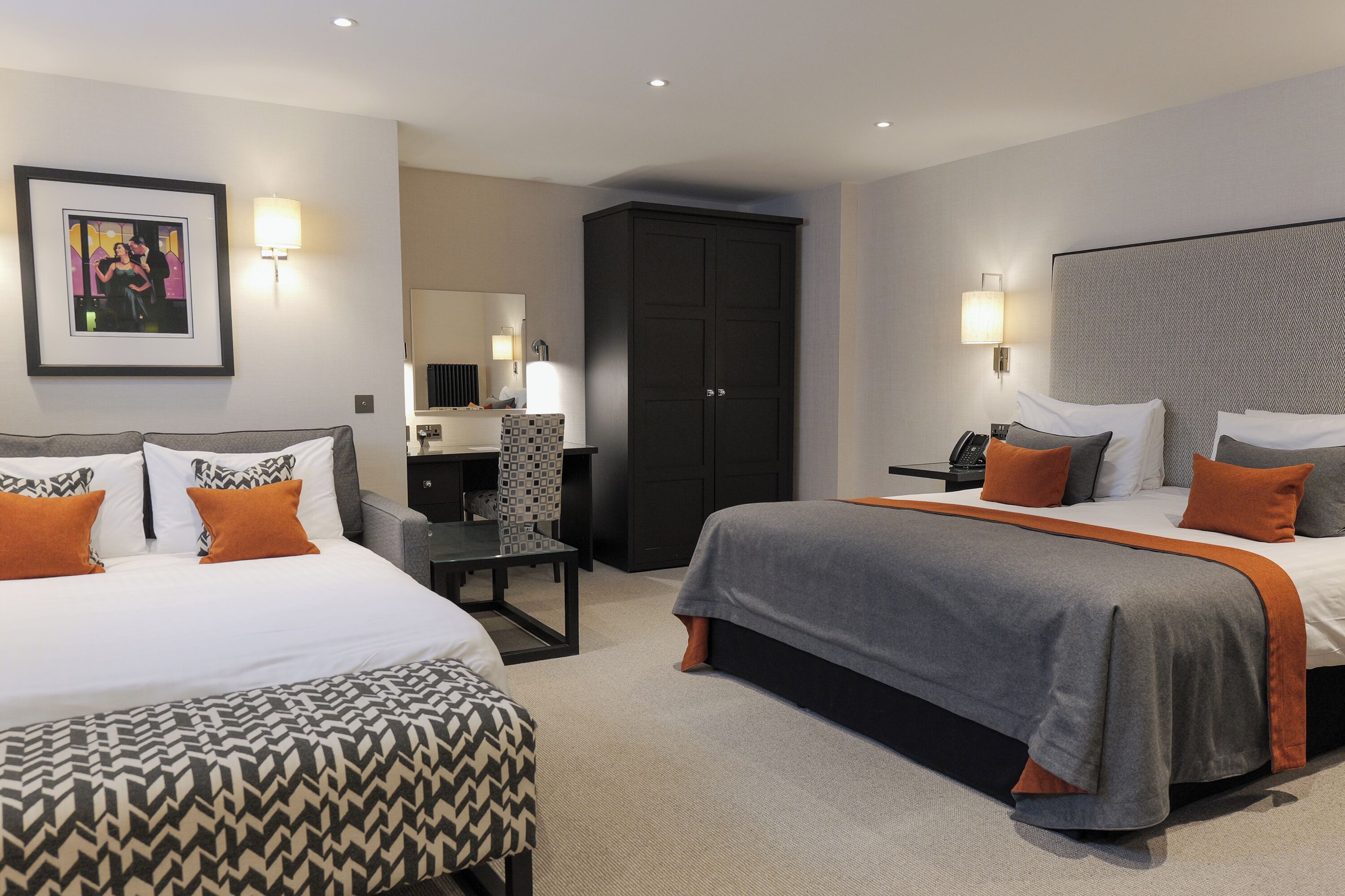 Family Room | Egyptian cotton sheets, premium bedding, minibar, in-room safe
