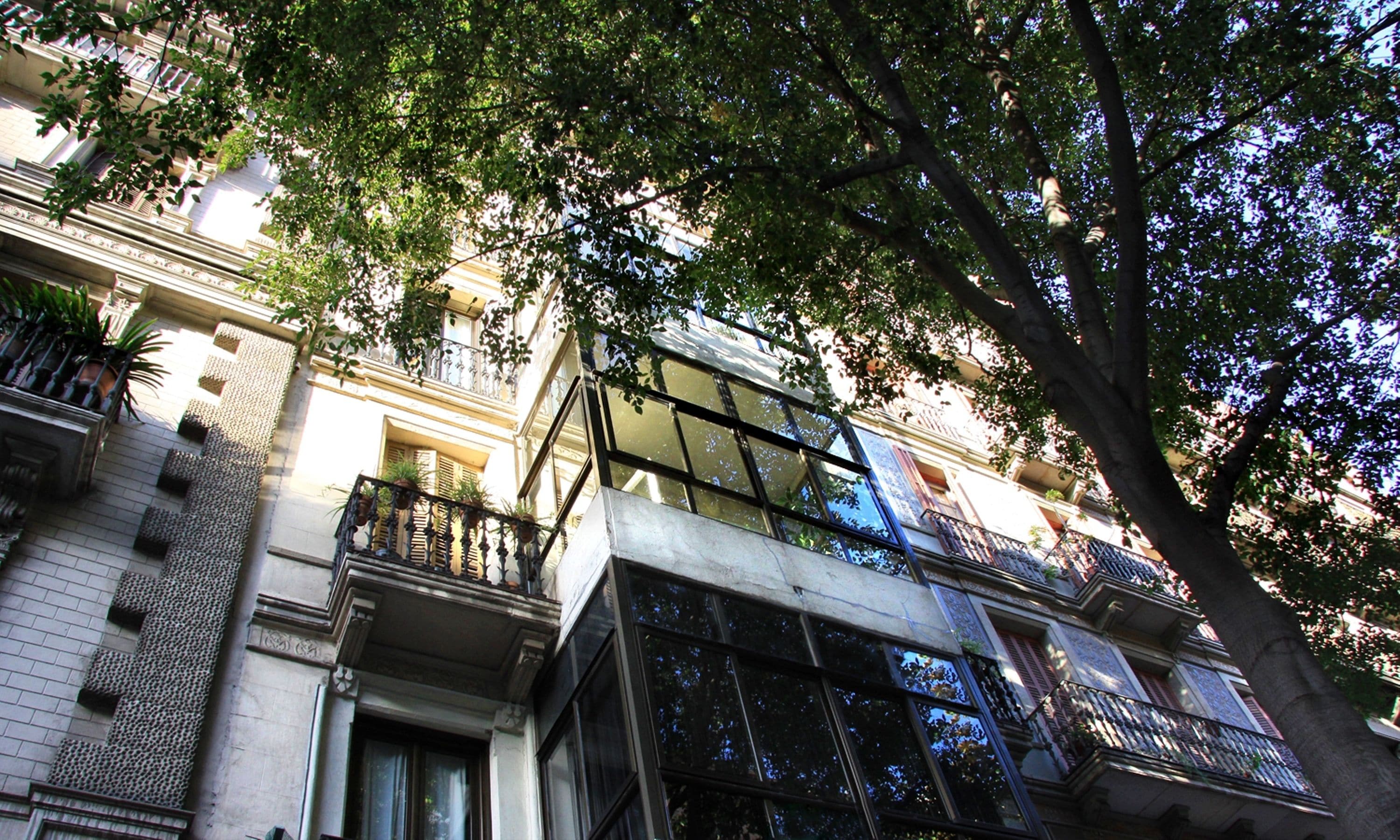 Voorkant van accommodatie