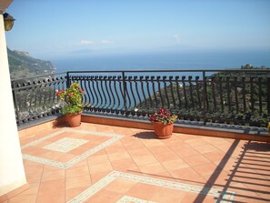 Quarto casal, terraço | Terraço/pátio