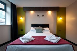 Standard Double Room, 1 Double Bed | Desk, soundproofing, iron/ironing board, free WiFi - Printworks Hotel (Liverpool)