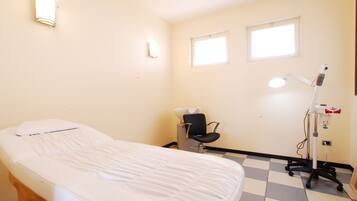 Sauna, deep-tissue massages