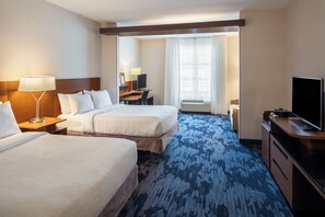 Premium bedding, down duvets, pillow-top beds, desk - Fairfield Inn & Suites by Marriott Columbus Dublin (Columbus)