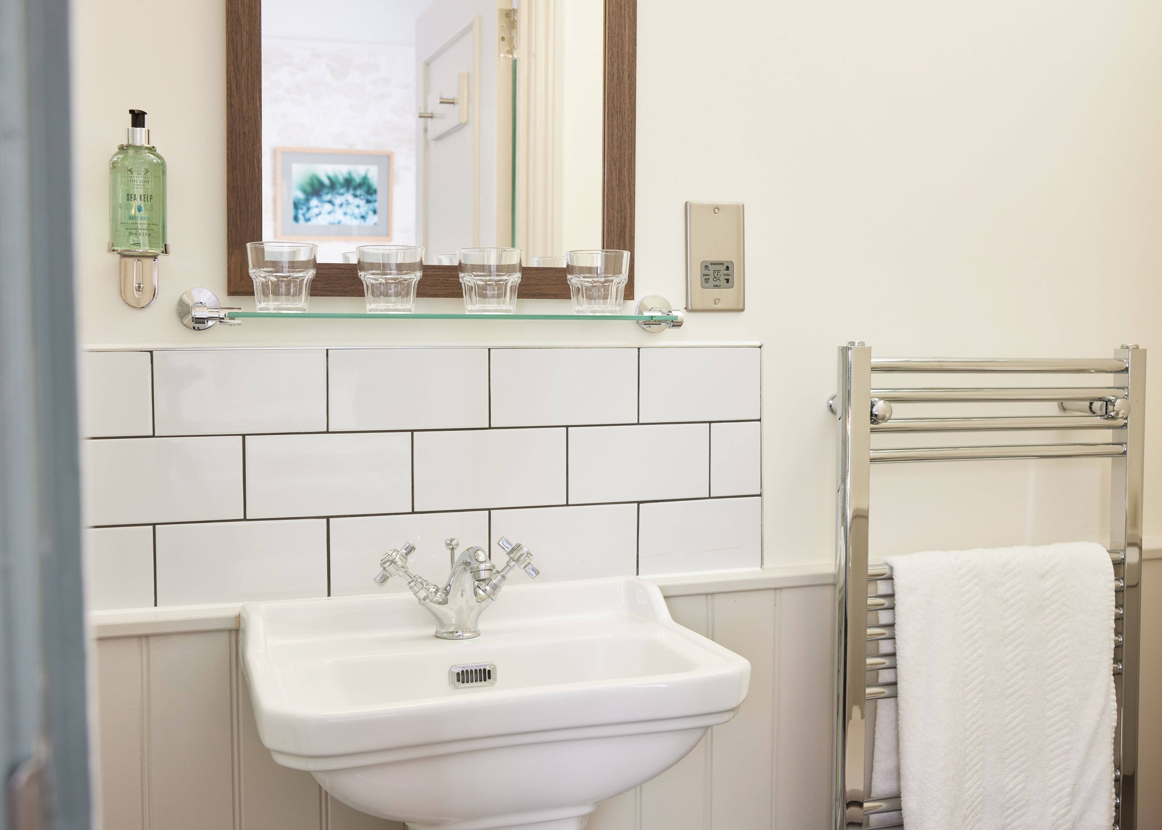 Family Room Sleeps 4 | Bathroom | Shower, free toiletries, hair dryer, towels