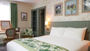 Habitación doble | Escritorio, wifi gratis, ropa de cama