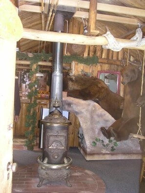 Fireplace - Aspen Lodge Blue Spruce Vacation Rental (Lake City)