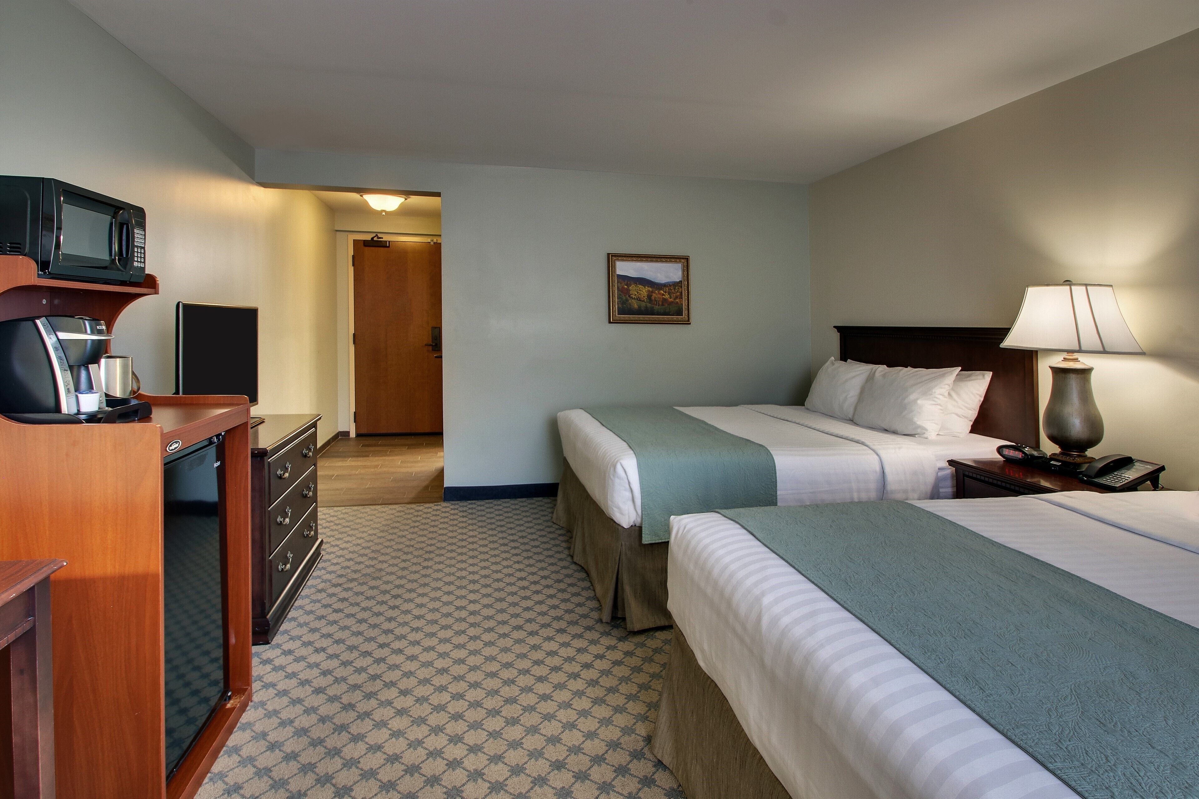 premium bedding, desk, soundproofing, iron/ironing board